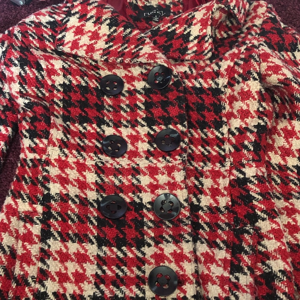Houndstooth Rue 21 coat - Picture 4 of 4